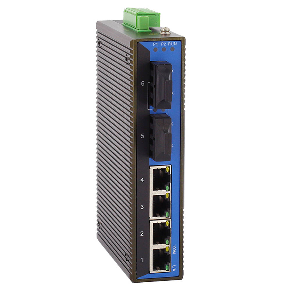 rs106工业级百兆2光4电导轨式光纤交换机上海罗杰康通信有限公司_应用