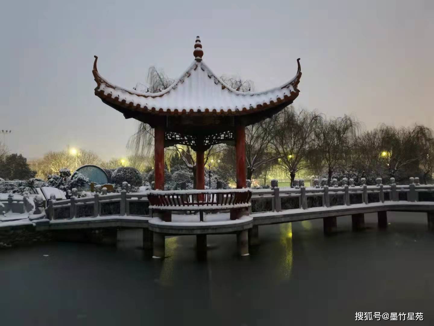 款款深情|【墨竹】多彩的雪