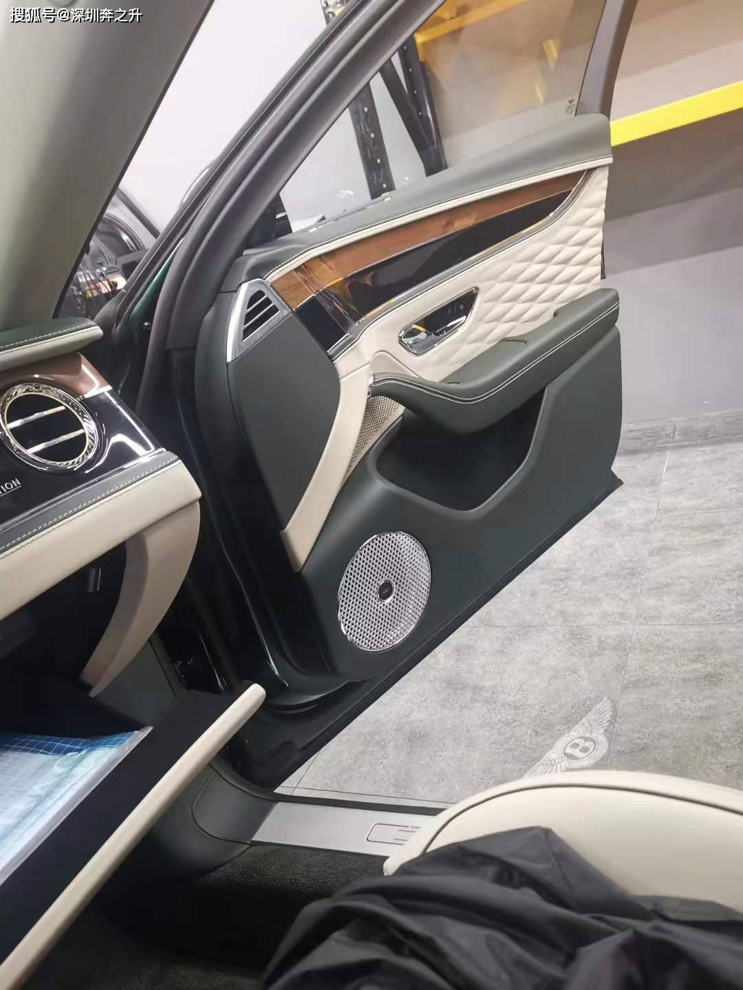 21款宾利飞驰升级原厂高级naim音响施工详细安装步骤深圳店安装