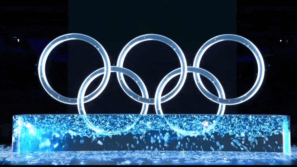 冬奥会奥运五环颜色图片