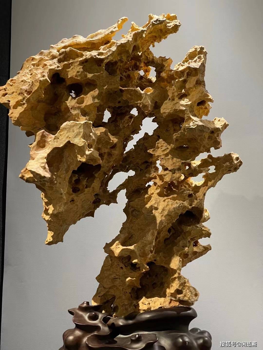 空间造景太湖赏石紫玲珑紫岫玲珑