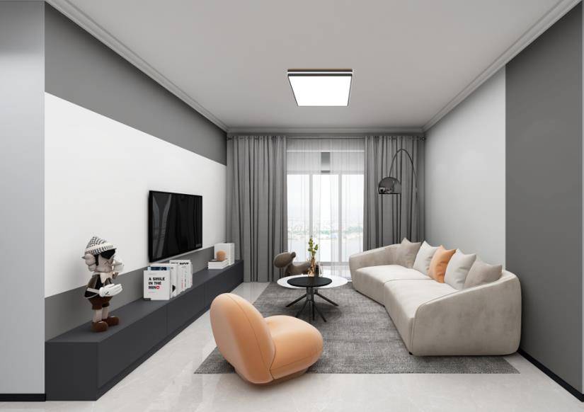 瓷砖在积木家装修完工，打扫干净忍不住晒晒，看看装修效果怎么样？