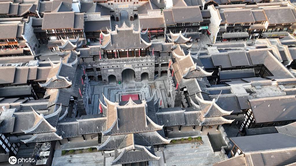 贵州遵义古城风光美