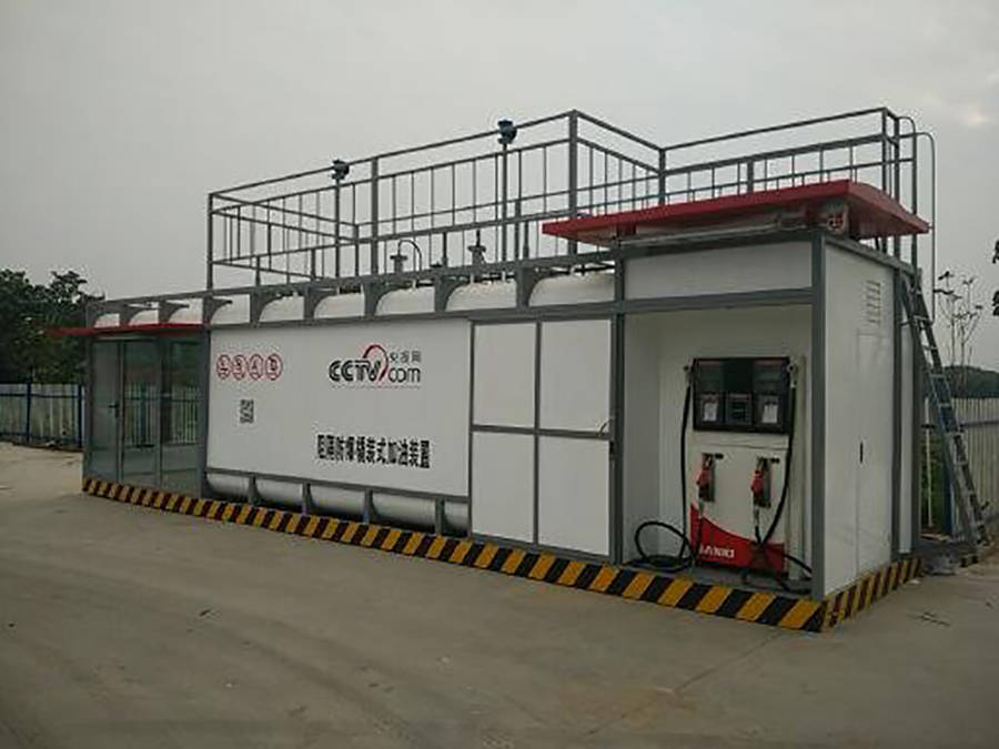 阻隔防爆撬装式加油站可以盛装什么型号的油品_用油_汽油_柴油