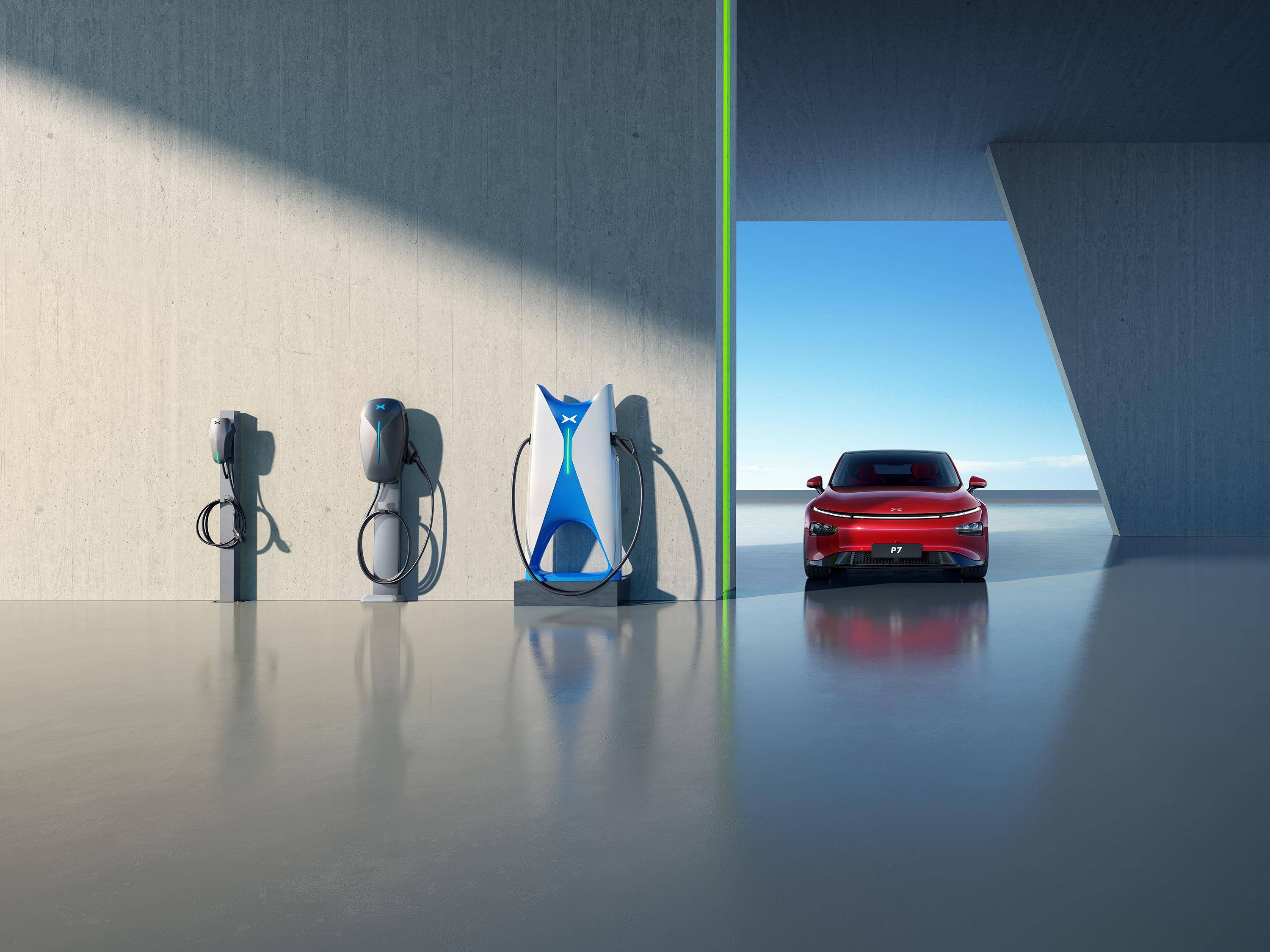 多一种充电选择,小鹏20kw直流充电桩上线_搜狐汽车_搜狐网