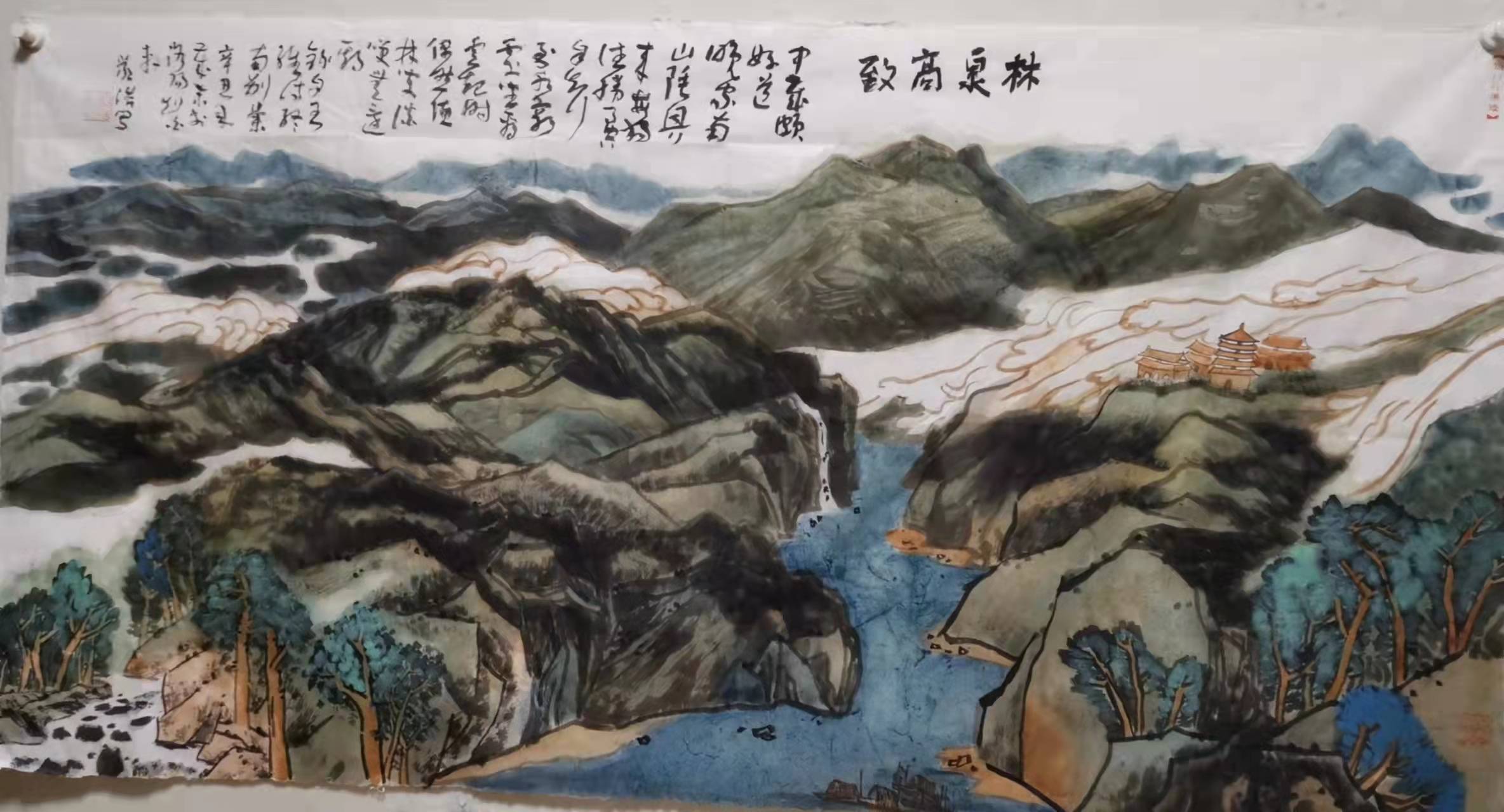 中国美术家协会会员严浩作品鉴赏_洛阳_书法_艺术