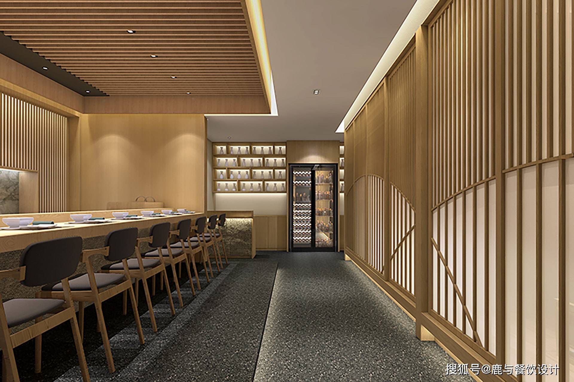 寿喜烧日式料理餐厅设计-鹿与设计-搜狐大视野-搜狐新闻