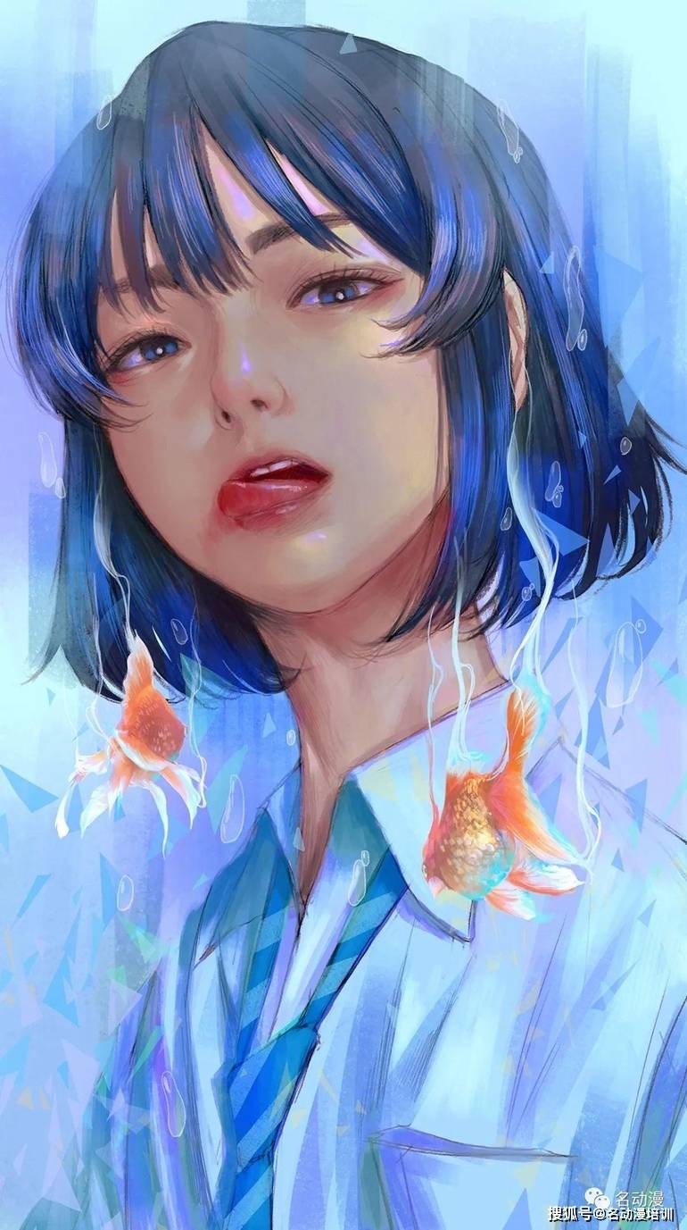 插画师wataboku绘画作品欣赏