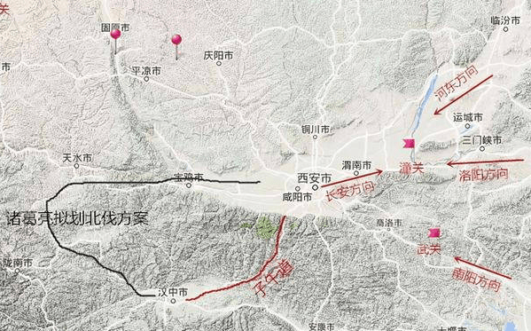 诸葛亮北伐曹魏为何先打陇右五郡而不是先打关中重镇长安