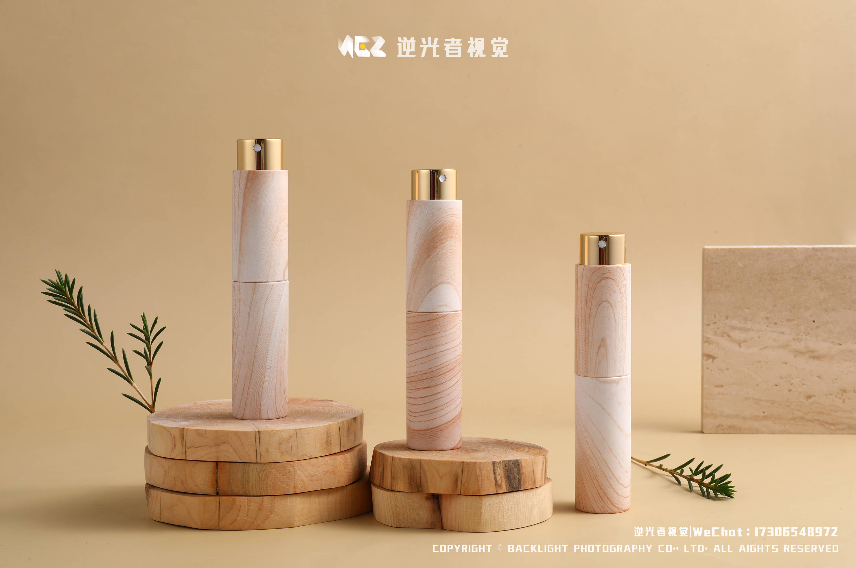 分装瓶静物摄影/香水瓶创意场景图拍摄 x 逆光者视觉_团队_产品_摄影