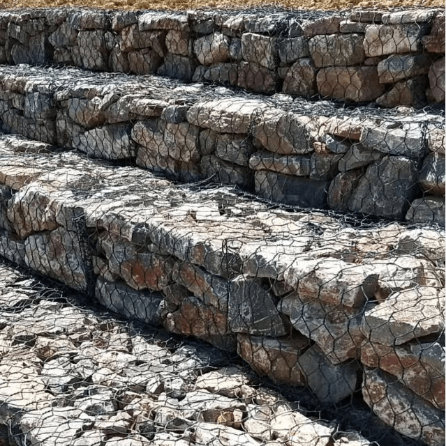 宾格石笼网@包头宾格石笼网@宾格石笼网枢纽工程_生态_护坡_河道