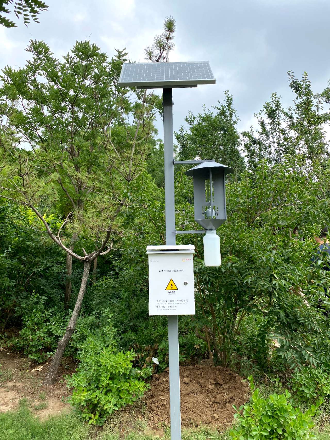 在国家级自然保护区建立病虫害监测系统