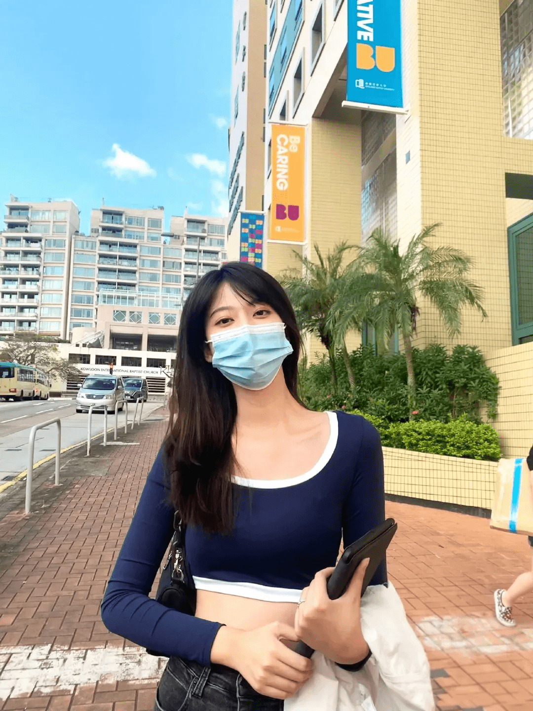 校花女神香港浸会大学