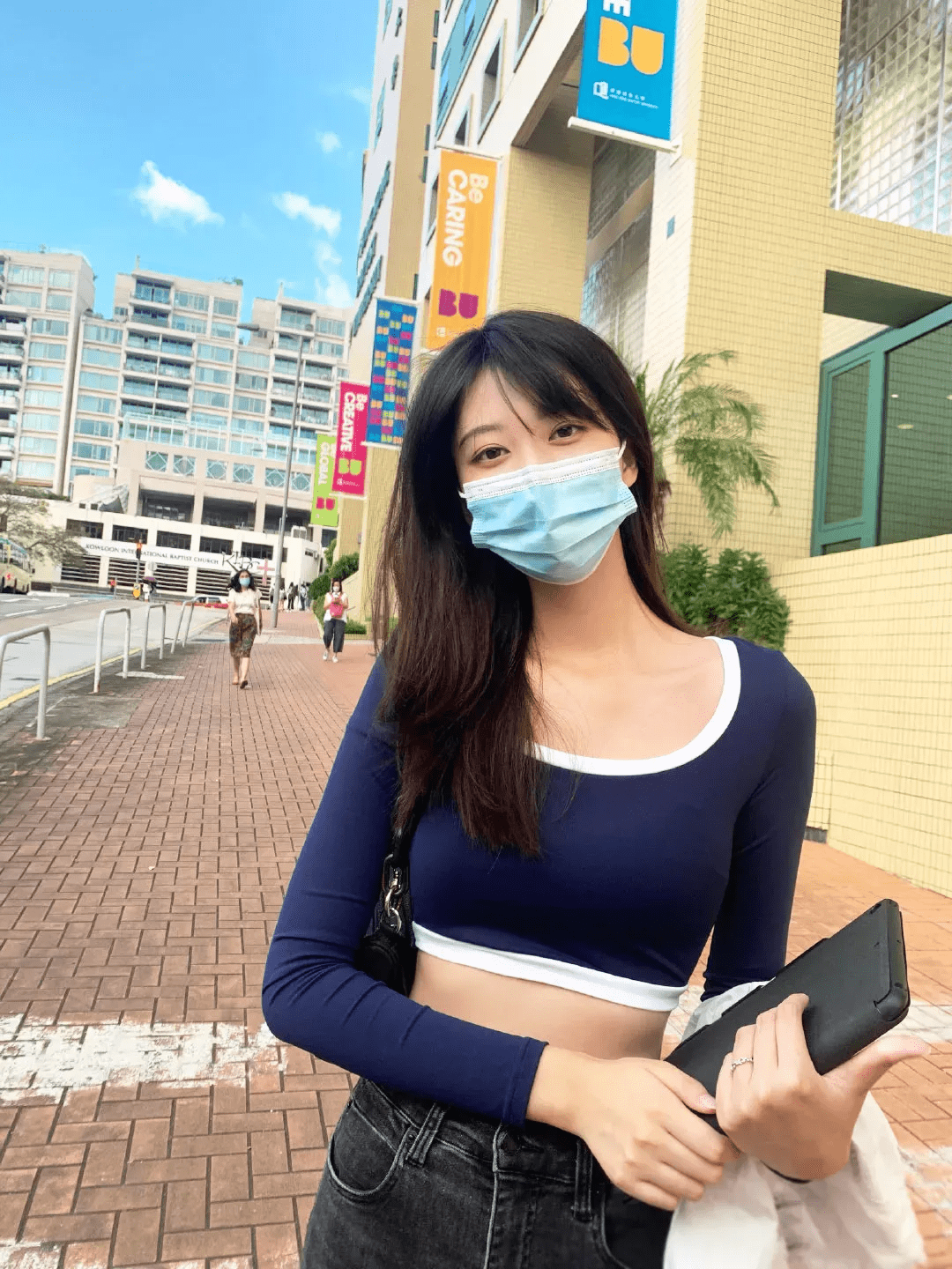 校花女神香港浸会大学