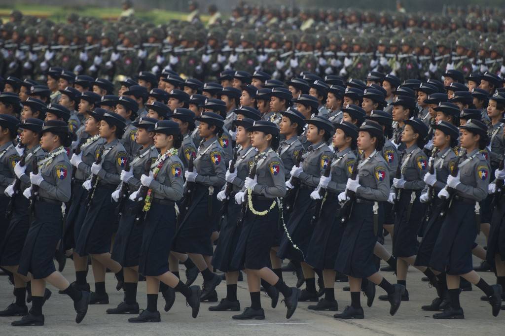 缅甸警察制度图片