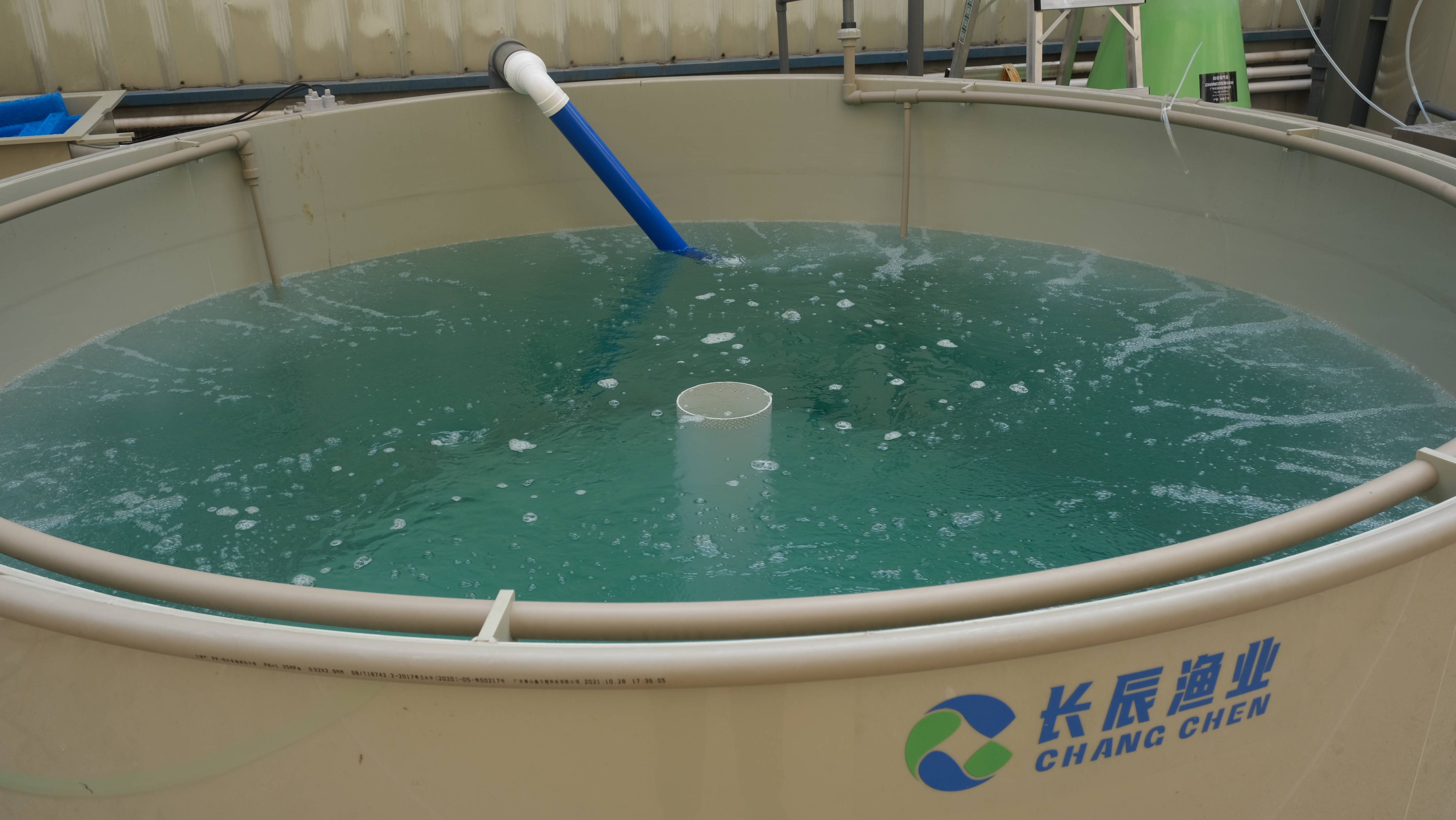 长辰渔业零排放循环水养殖改变传统养殖方式