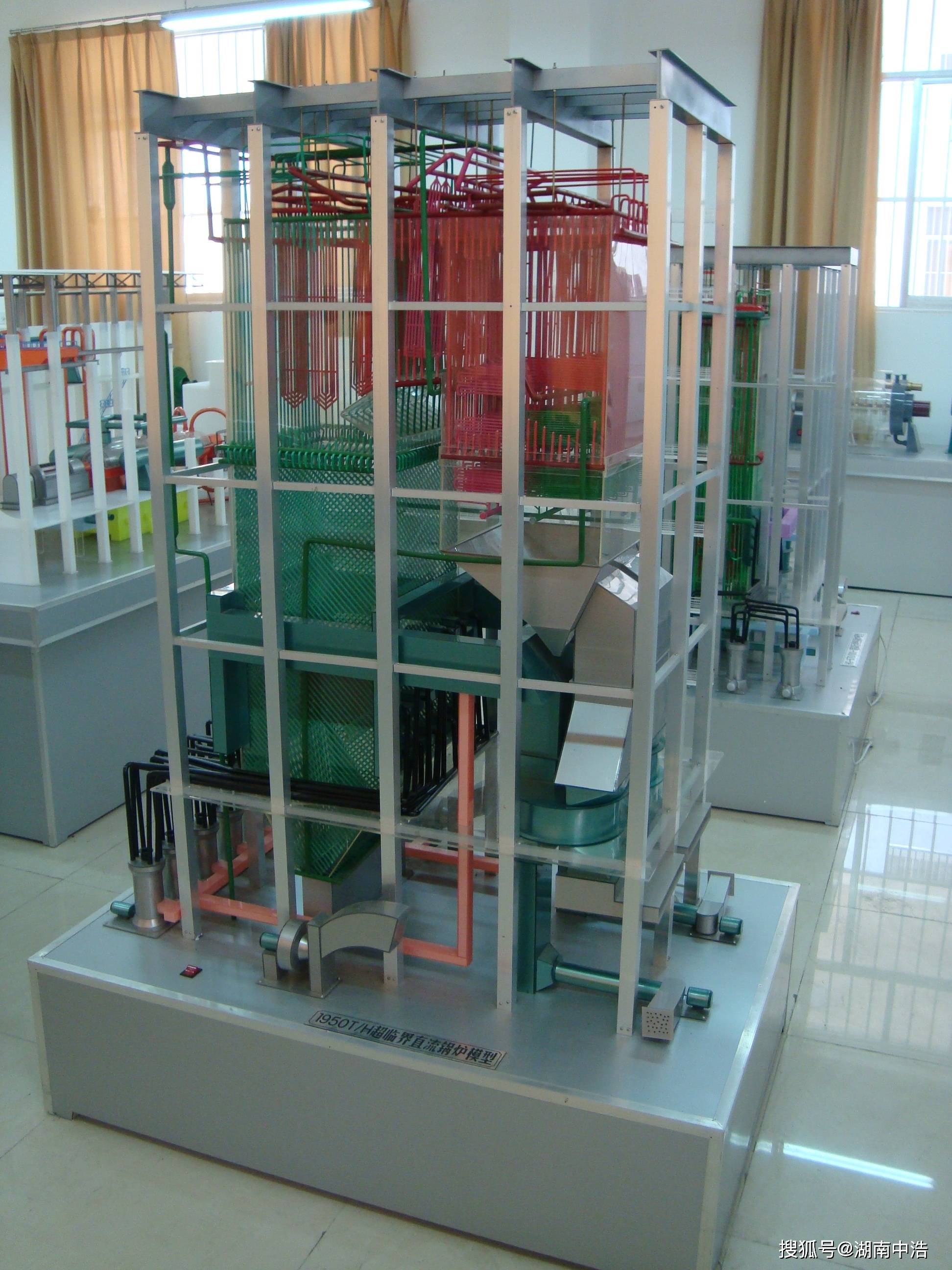 火电发电站模型600mw机组火力发电厂整体模型考察火力发电厂模型