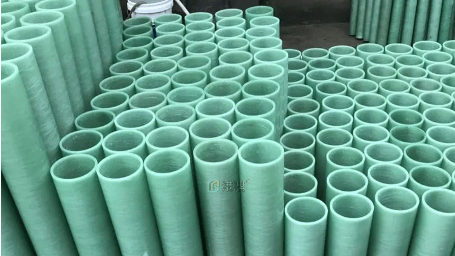 酚醛环氧树脂玻璃钢管_玻璃纤维环氧树脂管_酚醛树脂玻璃钢管道-港骐