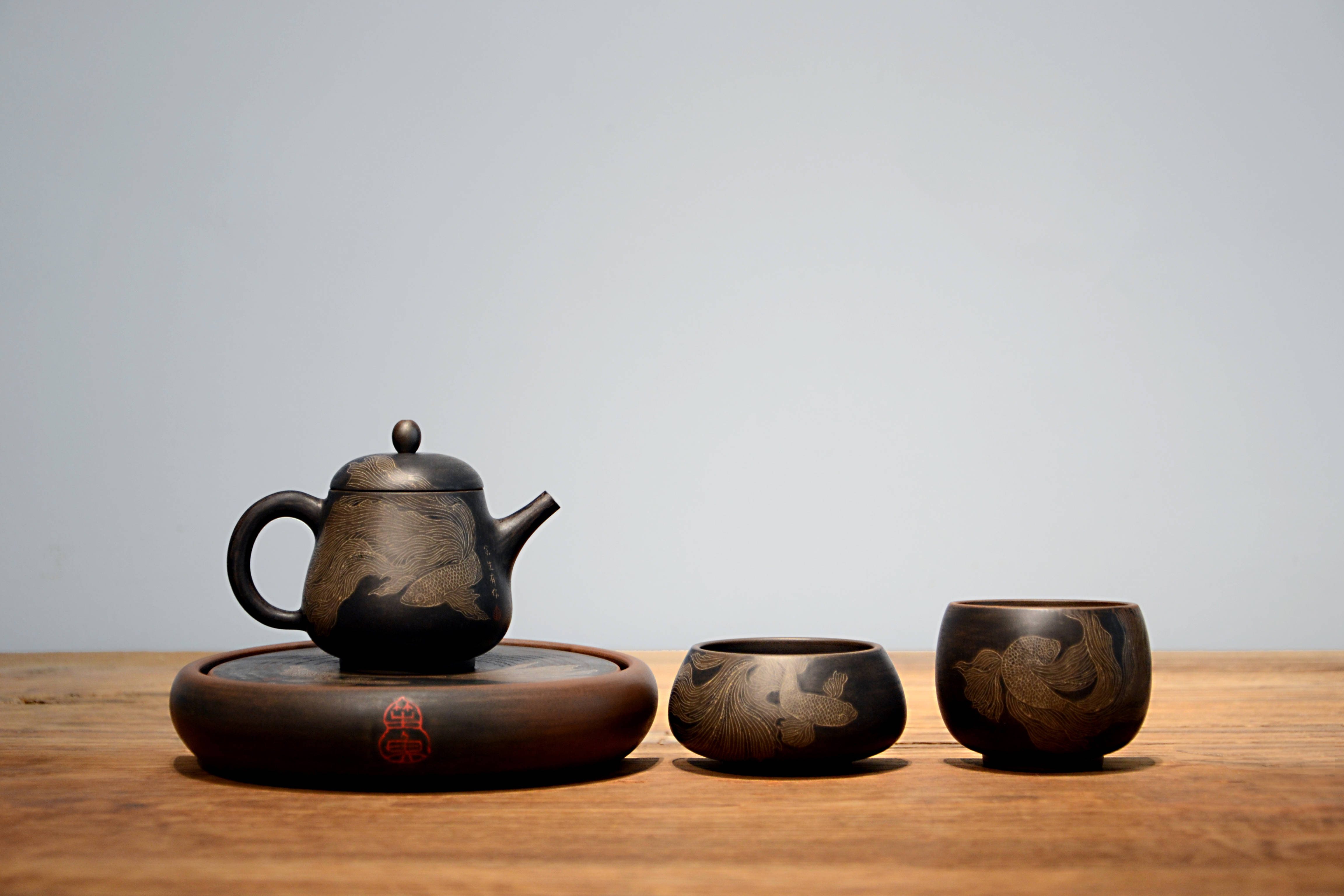 余生有你建水紫陶系列作品陈七铭