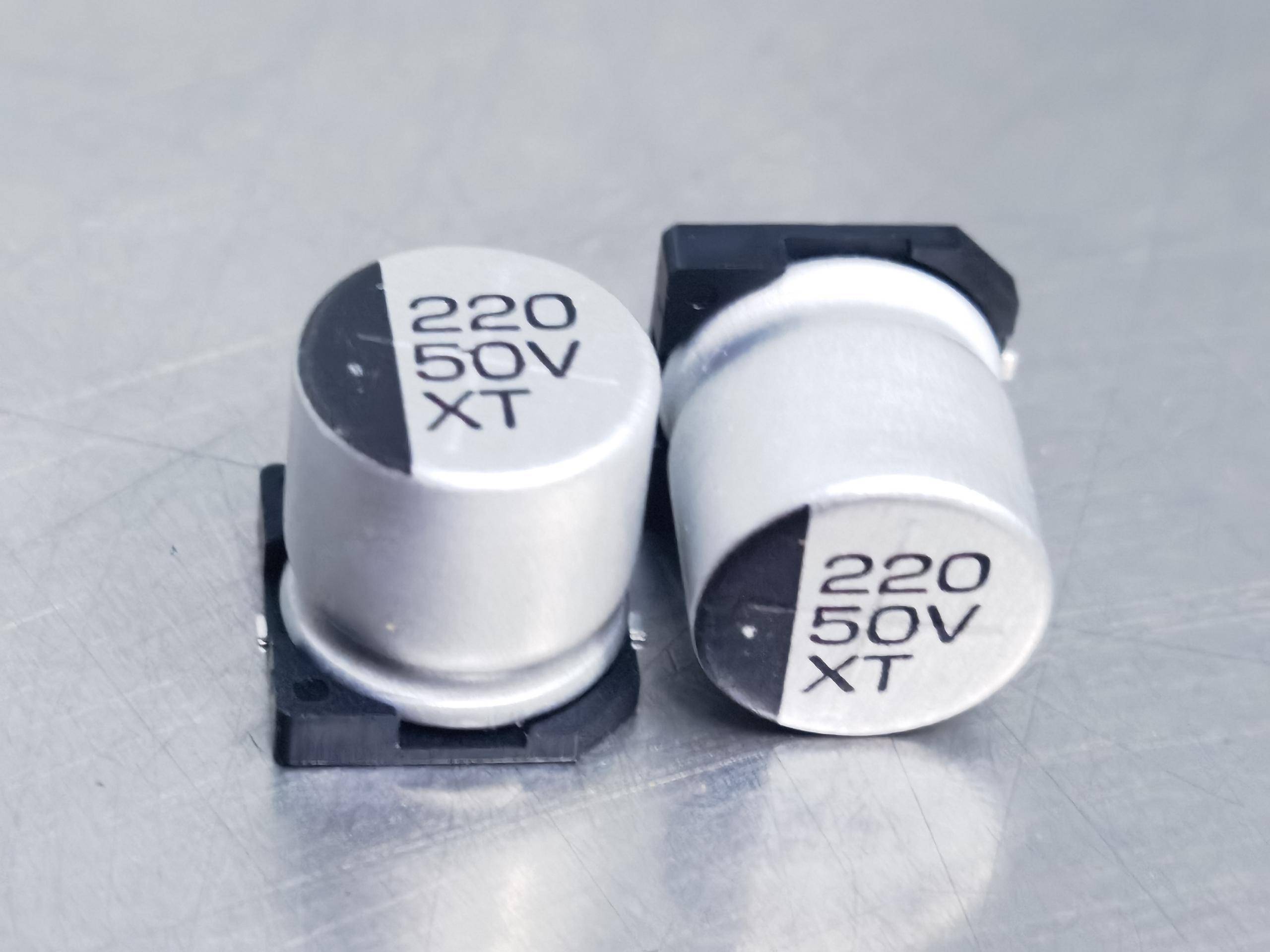 xtfzlz贴片电解电容100uf16v6345尺寸封装规格书