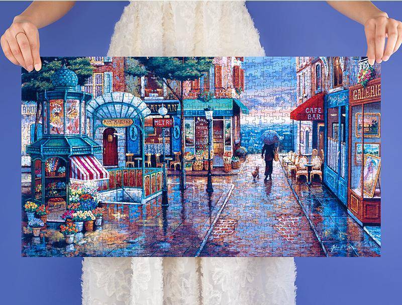 拼图推荐291toi图益x人文风景系列雨中漫步