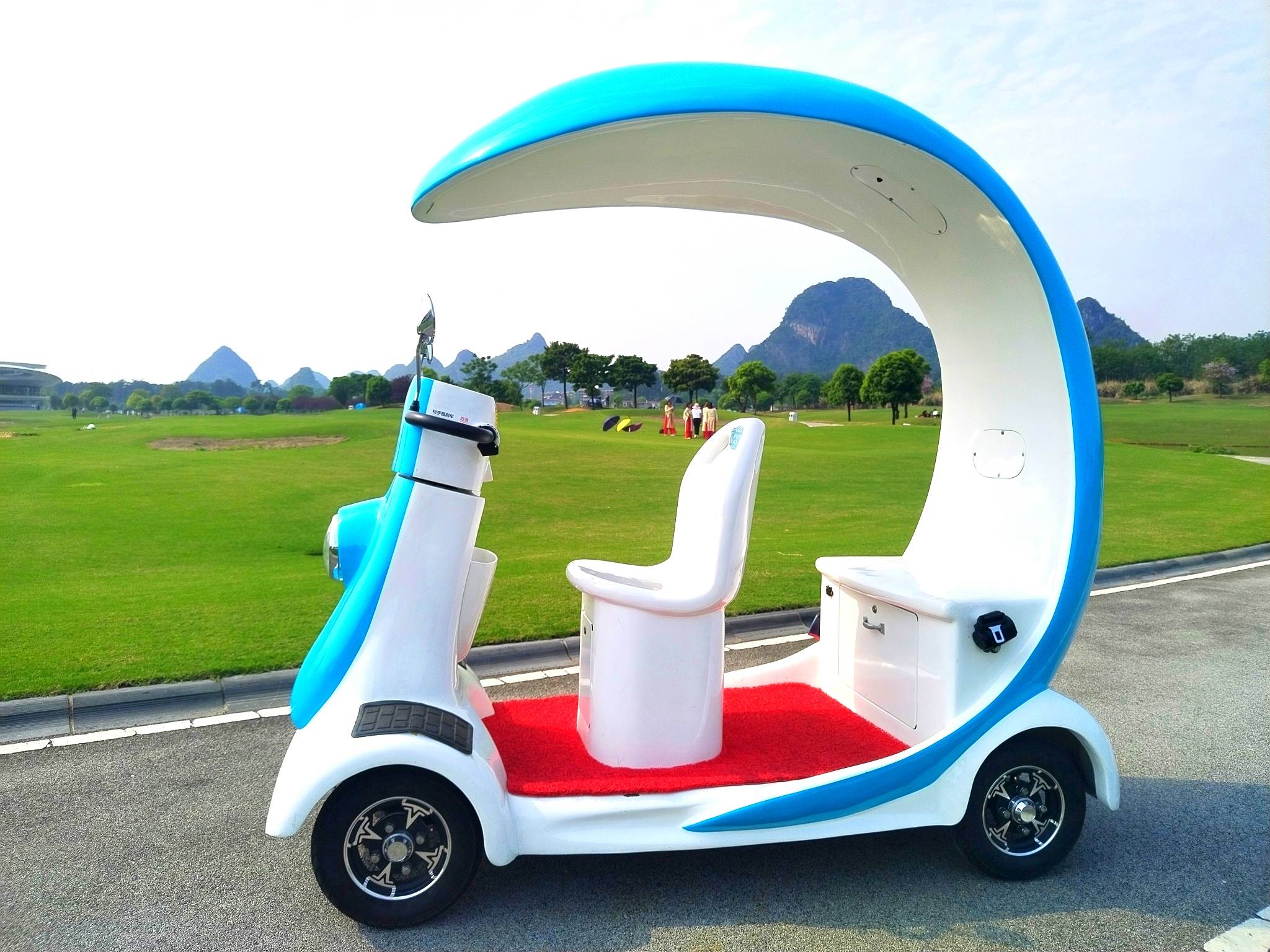 为什么越来越多景区选择景区智能代步车