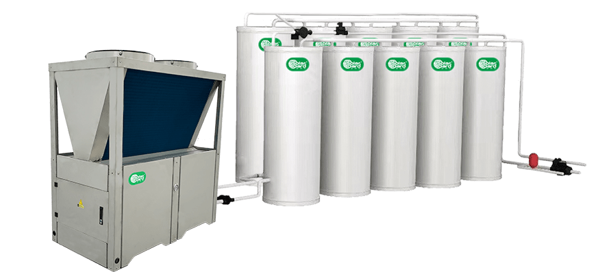 100个房间的酒店怎么选热水设备舒热佳模块承压空气能为您解答