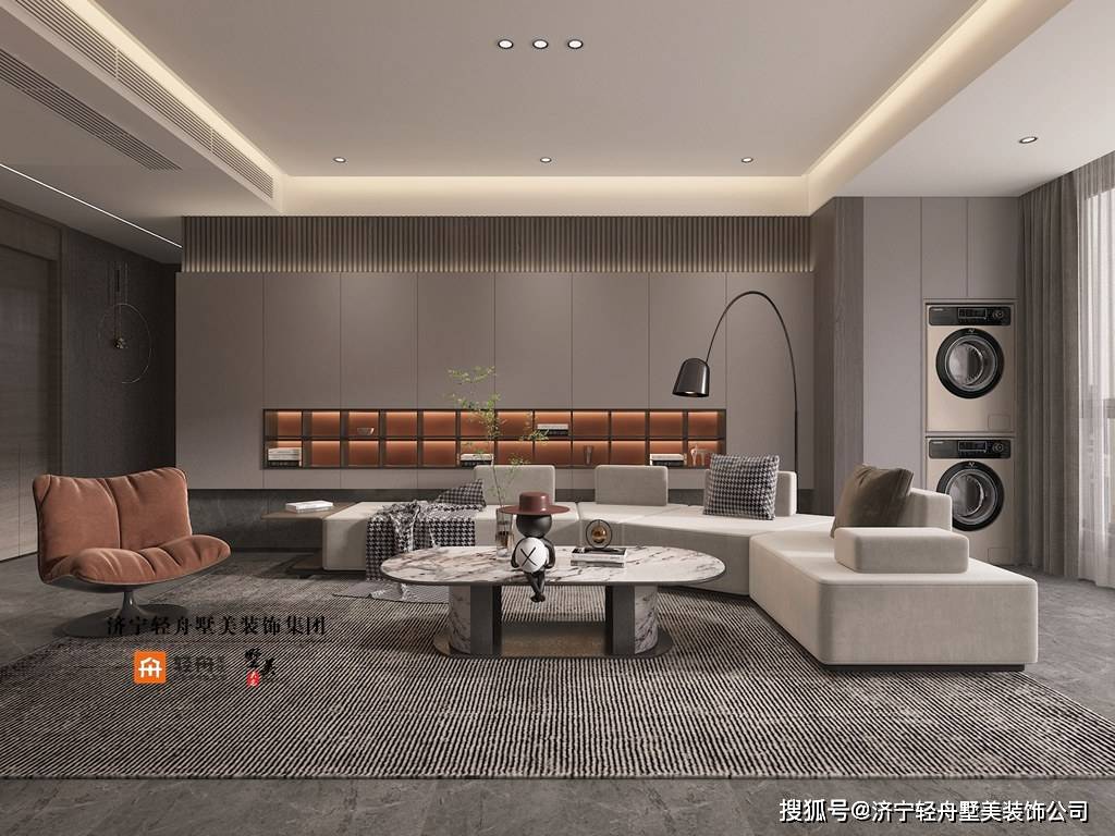 城投绿城·湖畔雲庐 120㎡洋房 现代风格装修设计方案_手机搜狐网