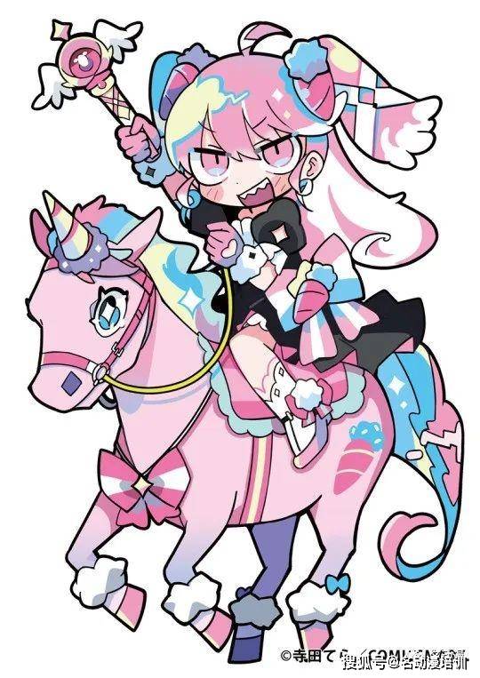 插画师寺田てら绘画作品欣赏