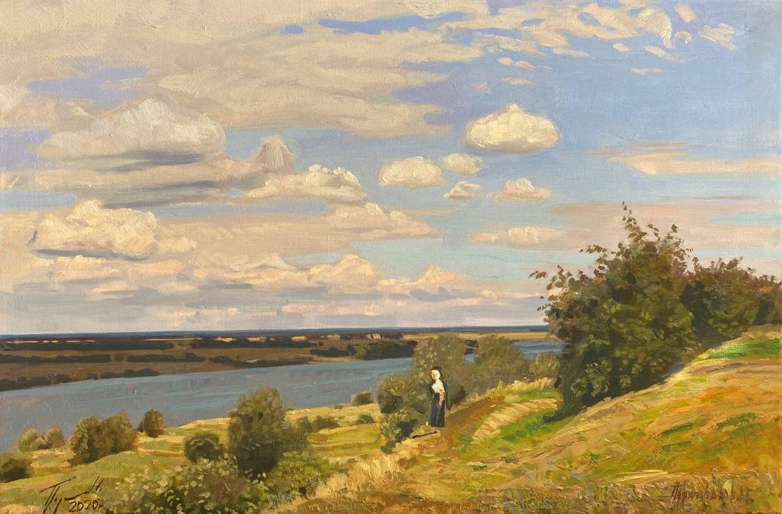 俄罗斯风景画大师波德希瓦洛夫安德烈的风景画