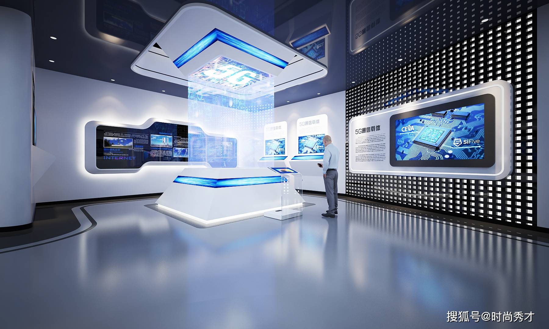 企业展厅如何才能更好地展示效果?下面几招就搞定_展装_产品_数字
