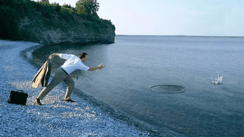 会飞的石头——打水漂项目上线啦~_沈丹瑶_石块_夹角