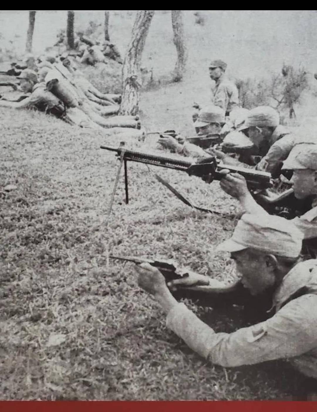 抗战时期,使用歪把子的中国军队_新四军_八路军_的武器