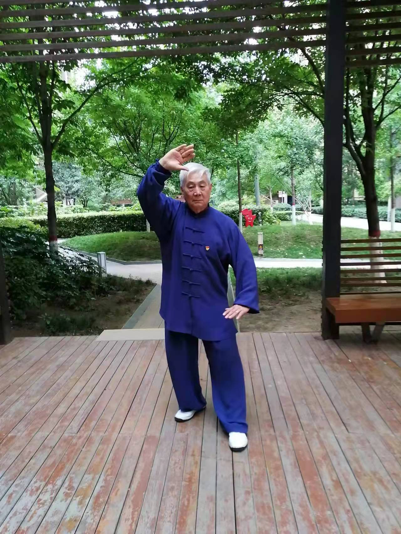 书法家王书田的书法和太极拳