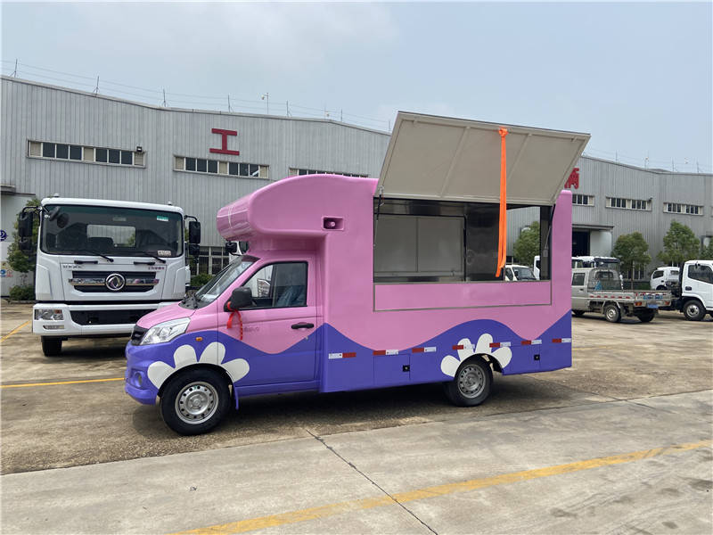 移动小吃快餐美食车 步行街流动奶茶车 油炸串串铁板烧摆摊车_不锈钢