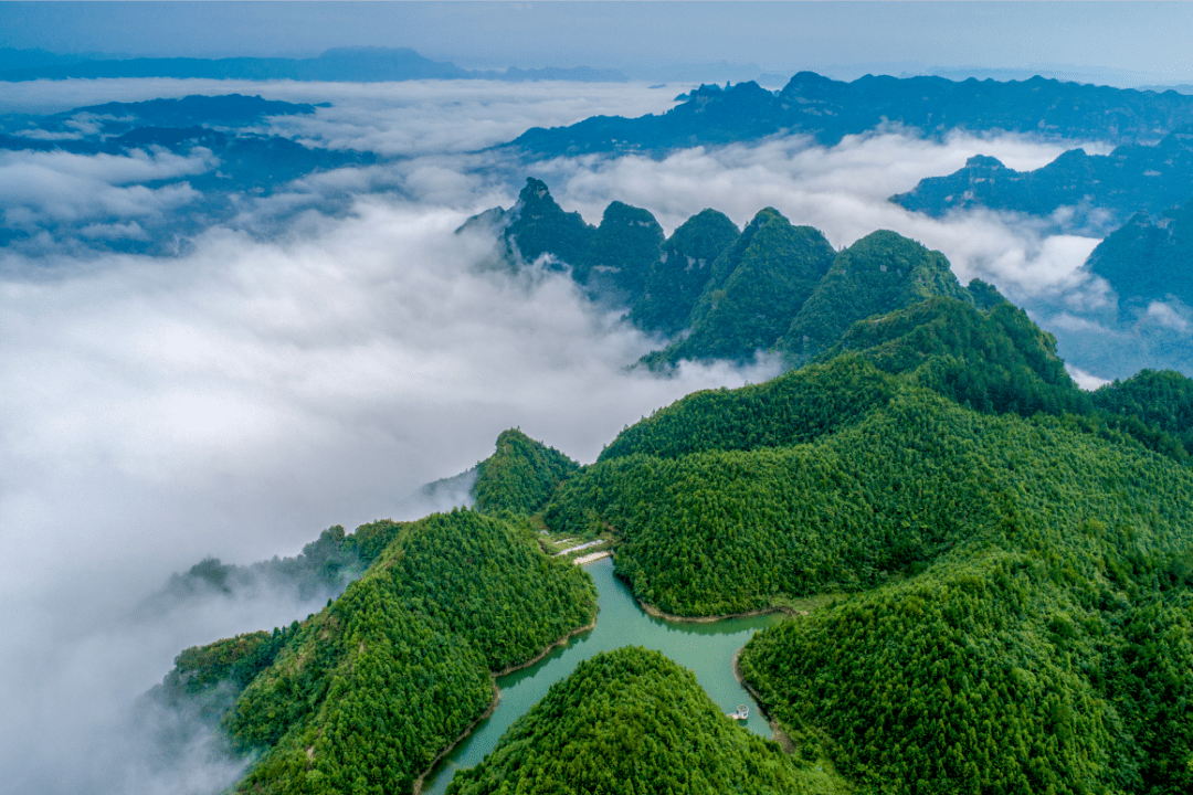 黔江武陵山景区图片