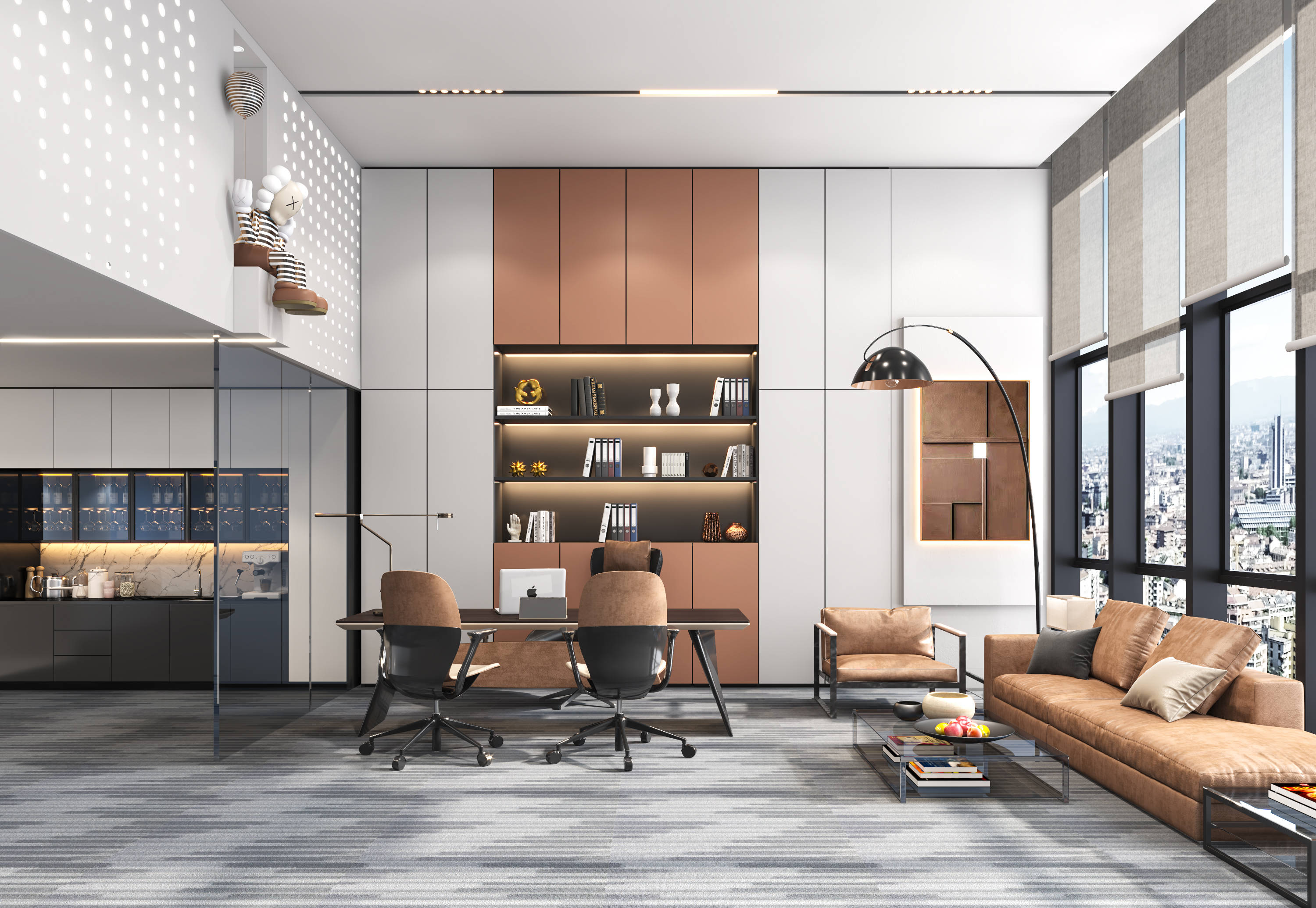 合肥办公室装修之如何获得一个高大上的总经理办公室_公司_原则_环境