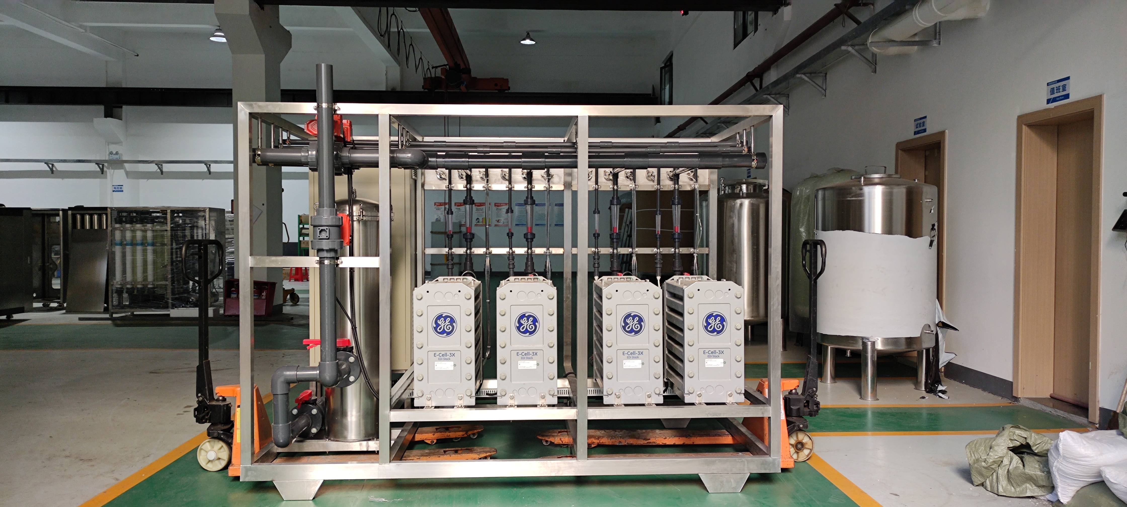 edi连续电除盐水处理设备进水指标要求