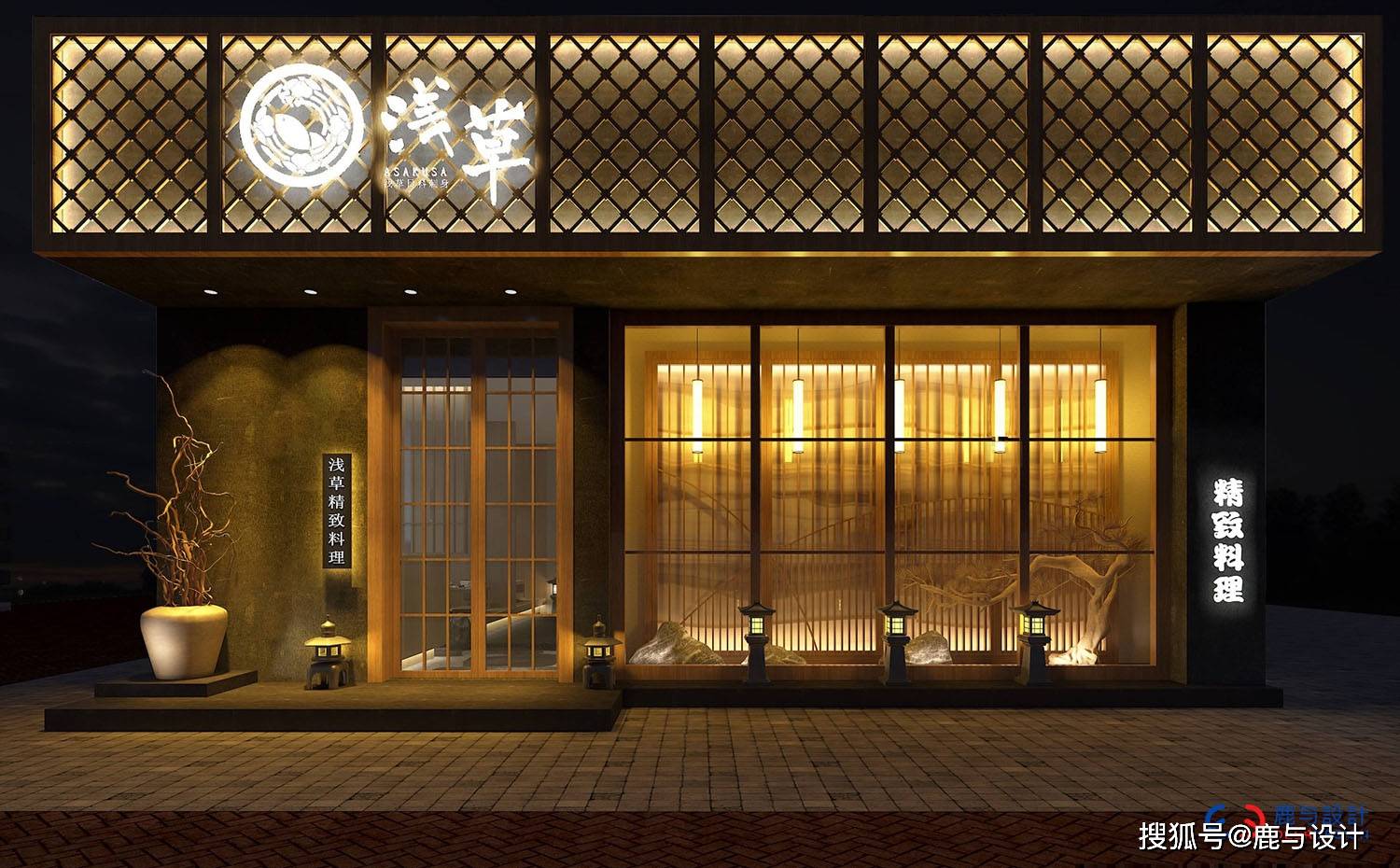 会所……每个空间属性所体现的门头设计调性不同,所以门头设计一定要