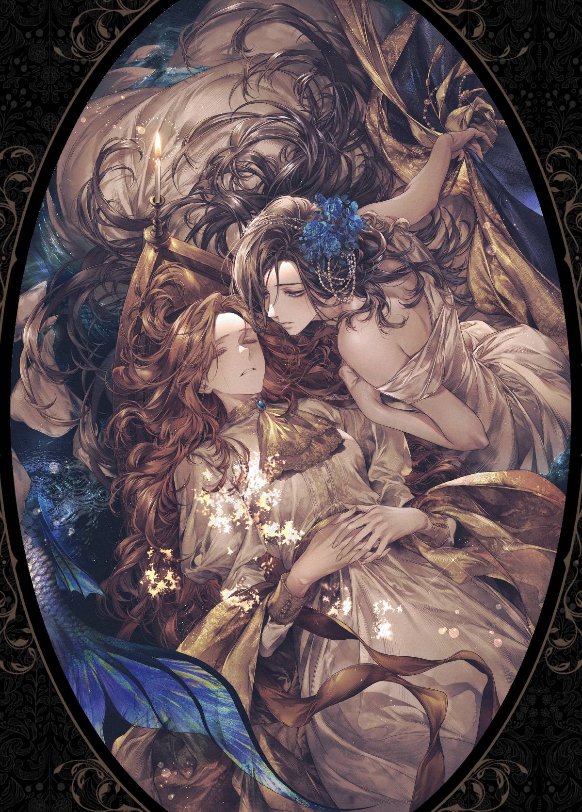 华丽宫廷风画师ena