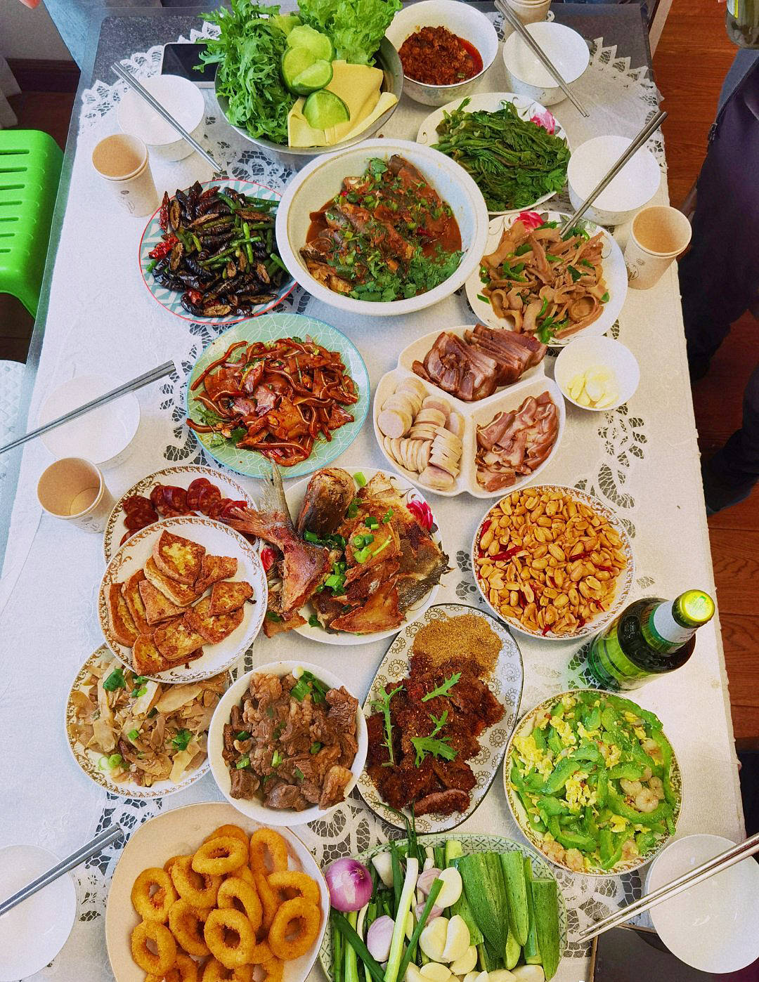 朋友圈晒8家端午家宴各有特色丰盛有亮点网友南北方差距真大