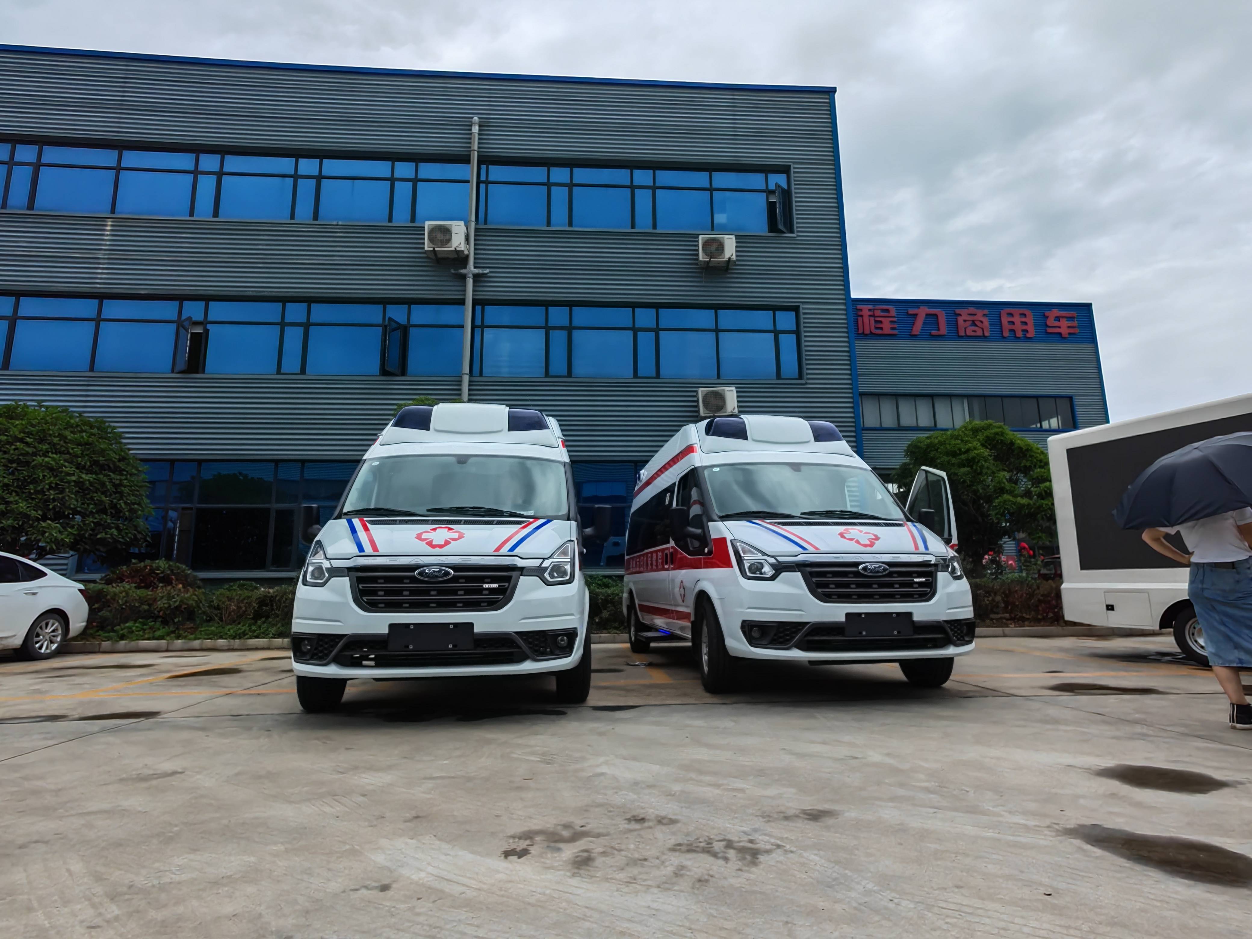 福特救护车v348柴油版价格表参数及图片