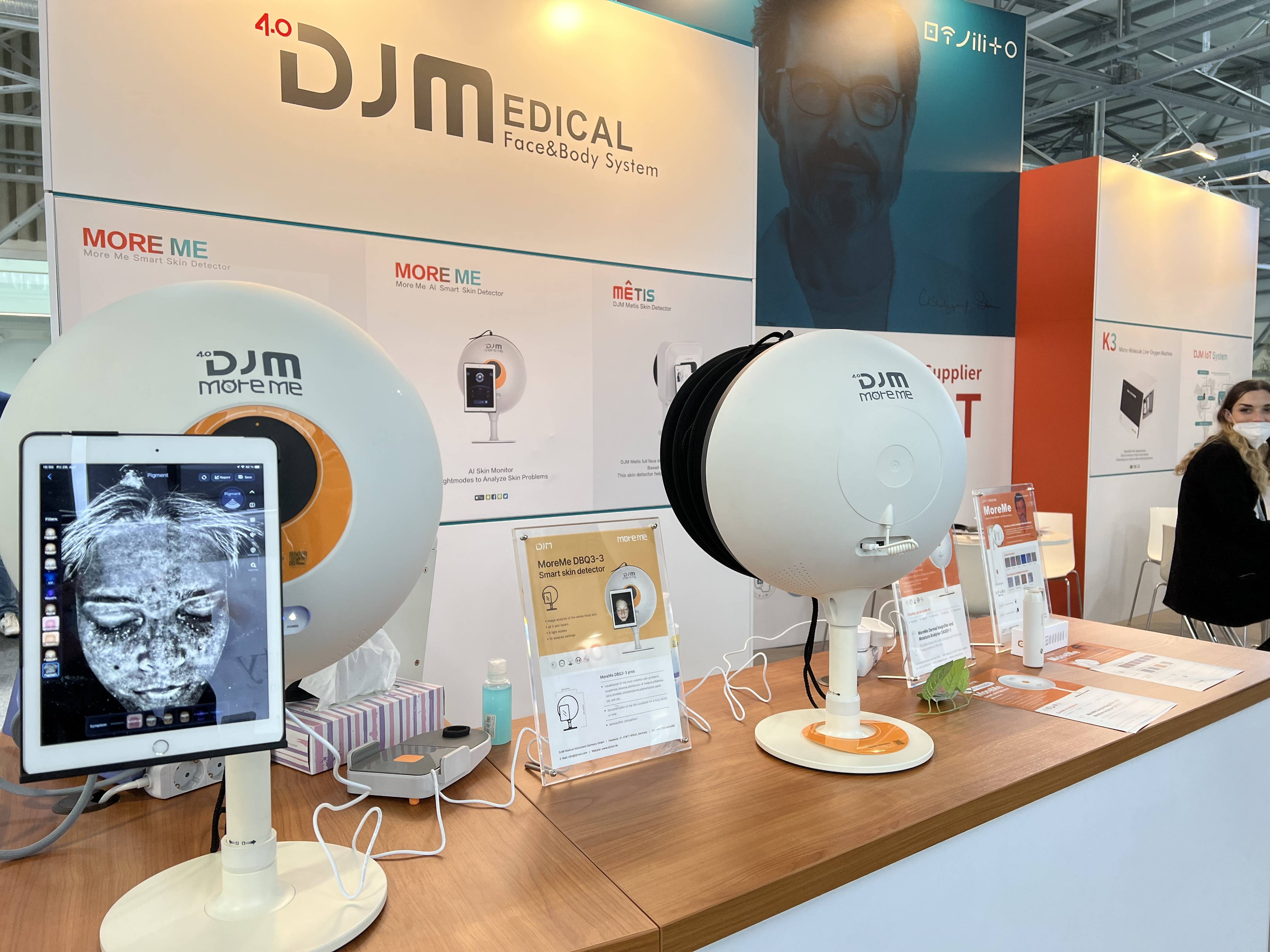 djm德技受邀出席意大利博洛尼亚国际美容展在国际舞台大放异彩