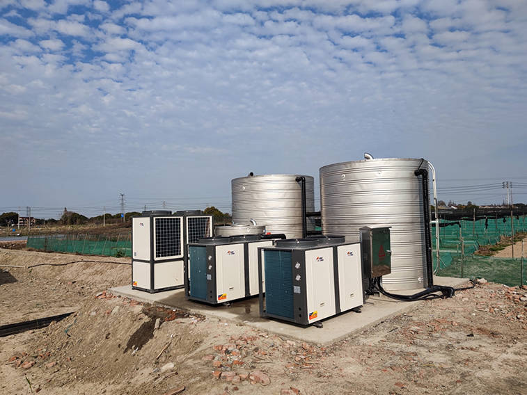 循环水养殖场用热泵恒温机:高存活高产量 专为恒温打造_运行_池子