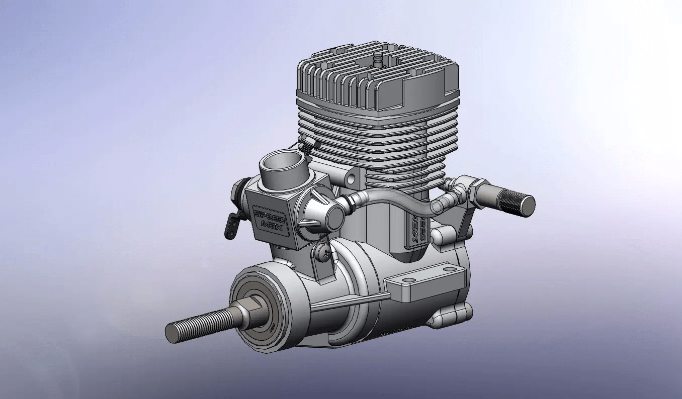 发动机产品三维动画制作的设计与研究 (图2)