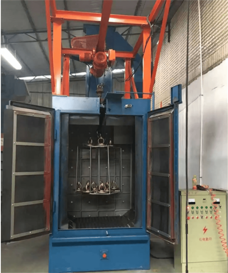 q3730双吊钩式抛丸机组成及特点