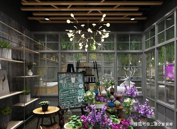 曲江某花店装修风格案例_吸引力_店铺_一定的