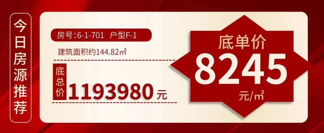 纳思城市春天今日房源推荐底价单价约8245元㎡