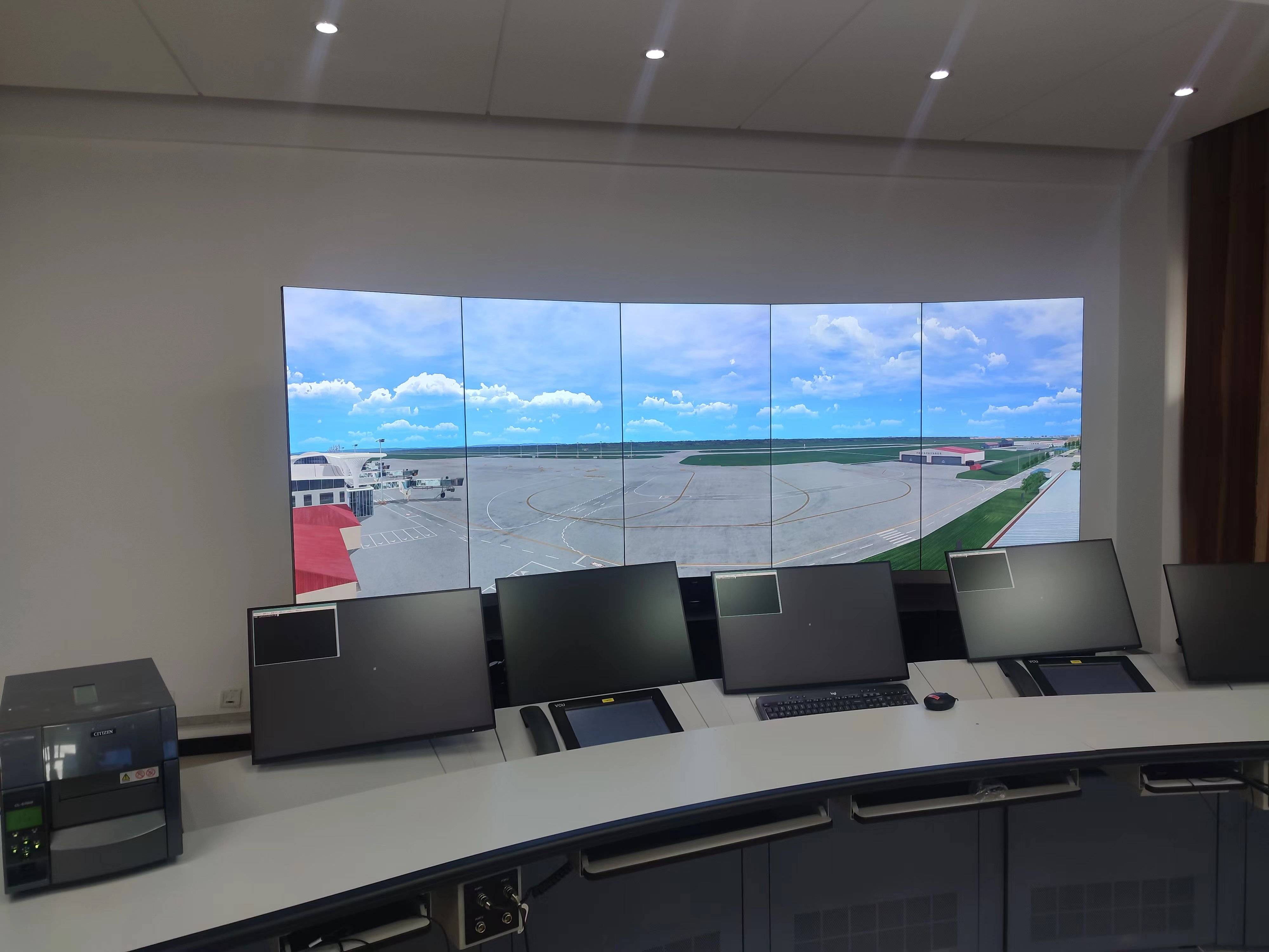 呼伦贝尔空管站顺利完成机场管制模拟机训练系统项目验收工作