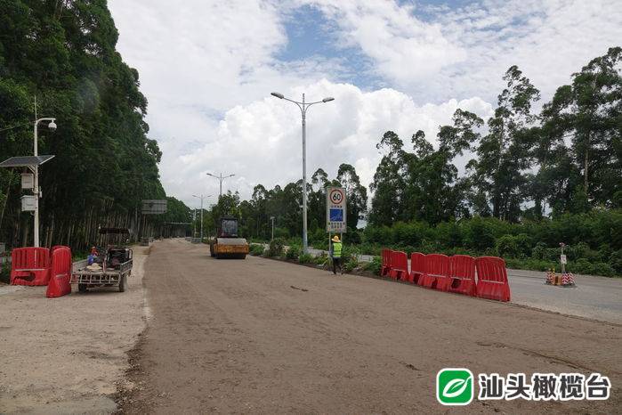 金鸿公路澄海城区段完成提升改造_道路_施工_工程